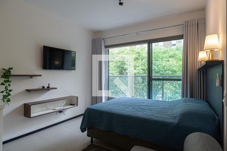 Studio para alugar com 31m², 1 quarto e sem vagaSala/Quarto