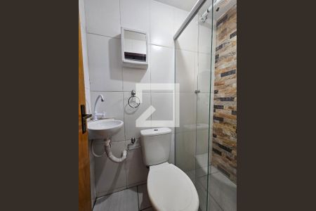 Banheiro de kitnet/studio para alugar com 1 quarto, 28m² em Bosque da Saúde, São Paulo