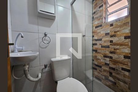 Banheiro de kitnet/studio para alugar com 1 quarto, 28m² em Bosque da Saúde, São Paulo