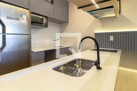 Cozinha de kitnet/studio para alugar com 1 quarto, 29m² em Planalto Paulista, São Paulo