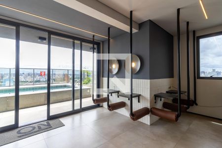 Área comum - Lounge Piscina de kitnet/studio para alugar com 1 quarto, 18m² em Jardim Paulista, São Paulo