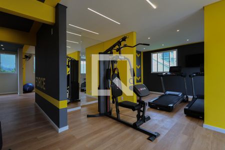 Apartamento para alugar com 38m², 2 quartos e sem vagaÁrea comum - Academia