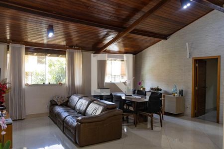 Sala de casa à venda com 4 quartos, 300m² em Luxemburgo, Belo Horizonte