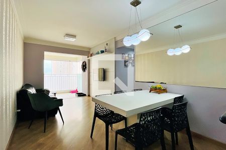 Sala de apartamento à venda com 3 quartos, 75m² em Vila Augusta, Guarulhos