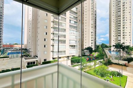 Vista da Varanda gourmet de apartamento à venda com 3 quartos, 75m² em Vila Augusta, Guarulhos