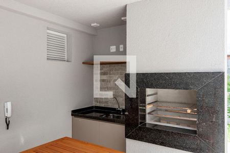 Apartamento à venda com 37m², 2 quartos e sem vagaChurrasqueira