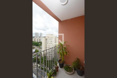 Varanda da Sala de apartamento à venda com 2 quartos, 61m² em Vila Constanca, São Paulo