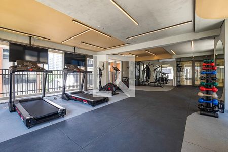 Apartamento para alugar com 22m², 1 quarto e sem vagaAcademia