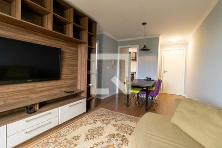 Sala de apartamento para alugar com 3 quartos, 75m² em Água Verde, Curitiba