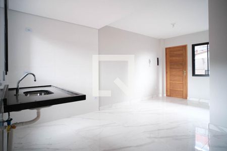 Sala/Cozinha de apartamento para alugar com 2 quartos, 43m² em Vila Guilhermina, São Paulo