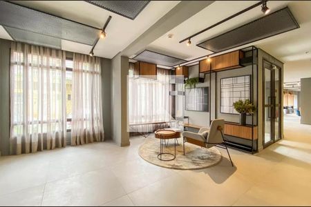 Studio à venda com 27m², 1 quarto e sem vaga Studio à venda com 27m², 1 quarto e sem vagaÁrea comum - Hall Social