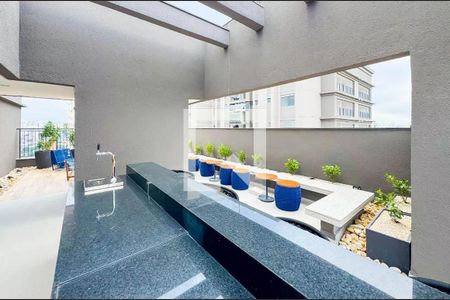 Studio à venda com 27m², 1 quarto e sem vaga Studio à venda com 27m², 1 quarto e sem vagaÁrea comum - Rooftop