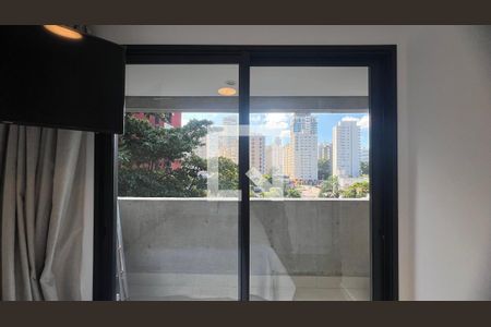 Studio para alugar com 24m², 1 quarto e sem vaga Studio para alugar com 24m², 1 quarto e sem vagaSacada do quarto