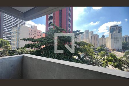 Studio para alugar com 24m², 1 quarto e sem vaga Studio para alugar com 24m², 1 quarto e sem vagaSacada do quarto