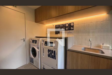 Studio para alugar com 24m², 1 quarto e sem vaga Studio para alugar com 24m², 1 quarto e sem vagaLavanderia