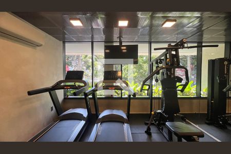 Studio para alugar com 24m², 1 quarto e sem vaga Studio para alugar com 24m², 1 quarto e sem vagaAcademia