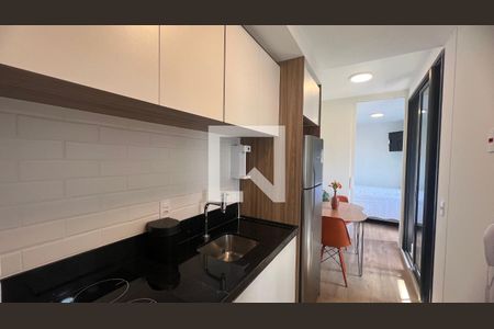 Studio para alugar com 24m², 1 quarto e sem vaga Studio para alugar com 24m², 1 quarto e sem vagaCozinha