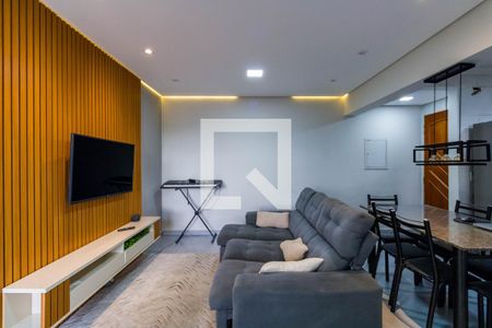 Sala de apartamento para alugar com 3 quartos, 65m² em Parque Esmeralda, São Paulo