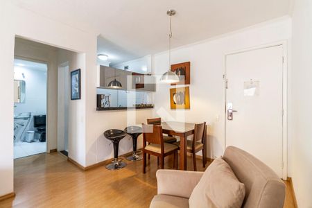 Sala de apartamento para alugar com 1 quarto, 43m² em Cerqueira César, São Paulo
