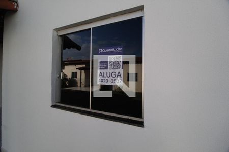Casa de condomínio para alugar com 94m², 2 quartos e 1 vagaFachada da Casa e Placa