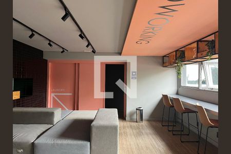 Studio à venda com 25m², 1 quarto e sem vagaCoworking