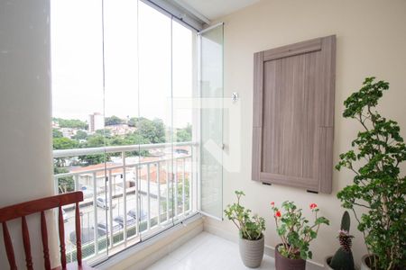 Varanda da Sala de apartamento para alugar com 2 quartos, 84m² em Vila Albertina, São Paulo