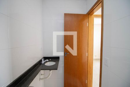 Banheiro de kitnet/studio à venda com 1 quarto, 28m² em Tucuruvi, São Paulo