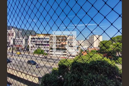 Vista da Sala de apartamento para alugar com 3 quartos, 98m² em Rio Comprido, Rio de Janeiro