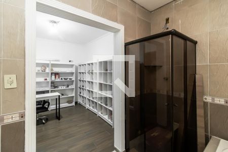 Banheiro da Suíte de casa de condomínio à venda com 2 quartos, 60m² em Parque Boturussu, São Paulo