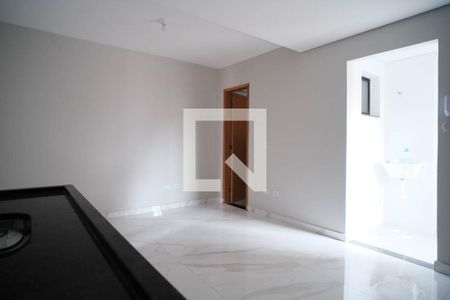 Sala/Cozinha de apartamento para alugar com 2 quartos, 42m² em Vila Guilhermina, São Paulo