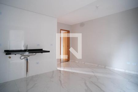 Sala/Cozinha de apartamento para alugar com 2 quartos, 42m² em Vila Guilhermina, São Paulo