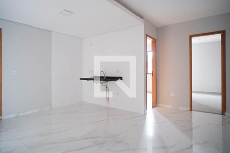 Sala/Cozinha de apartamento para alugar com 2 quartos, 42m² em Vila Guilhermina, São Paulo