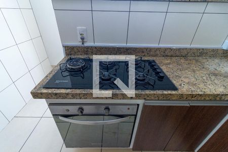 Apartamento para alugar com 90m², 2 quartos e 1 vagaDetalhe da cozinha