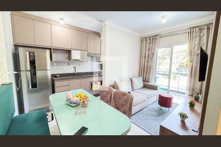 Sala - Sala de Jantar de apartamento para alugar com 2 quartos, 77m² em Vila Pires, Santo André