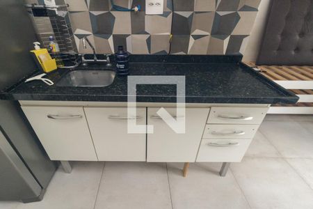 Studio à venda com 26m², 1 quarto e sem vagaCozinha