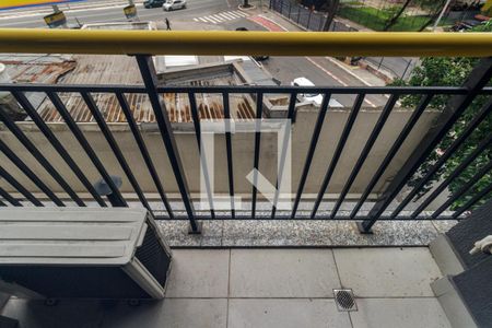 Studio à venda com 26m², 1 quarto e sem vagaVaranda