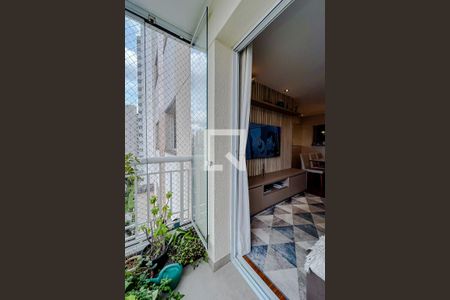 Varanda da Sala de apartamento à venda com 3 quartos, 75m² em Cursino, São Paulo
