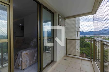 Varanda  de apartamento para alugar com 2 quartos, 67m² em Recreio dos Bandeirantes, Rio de Janeiro