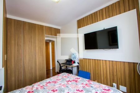 Quarto 1 - Suíte de apartamento à venda com 3 quartos, 100m² em Vila Assunção, Santo André