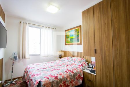 Quarto 1 - Suíte de apartamento à venda com 3 quartos, 100m² em Vila Assunção, Santo André