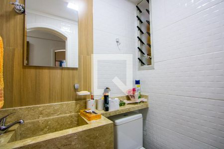 Lavabo de apartamento à venda com 3 quartos, 100m² em Vila Assunção, Santo André
