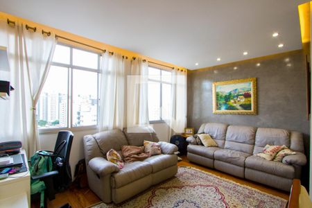 Sala de apartamento à venda com 3 quartos, 100m² em Vila Assunção, Santo André
