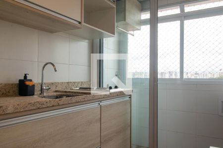 Cozinha de apartamento à venda com 1 quarto, 35m² em Campo Belo, São Paulo