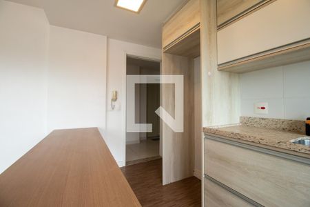 Cozinha de apartamento à venda com 1 quarto, 35m² em Campo Belo, São Paulo