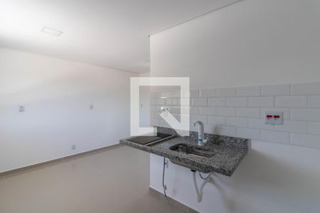 Cozinha de kitnet/studio para alugar com 1 quarto, 16m² em Vila Santa Maria, Guarulhos