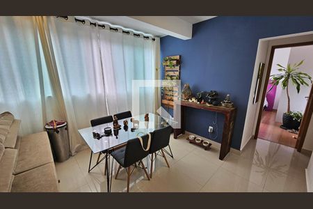 Sala de apartamento à venda com 3 quartos, 72m² em Santo Antônio, Belo Horizonte