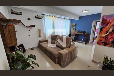 Sala de apartamento à venda com 3 quartos, 72m² em Santo Antônio, Belo Horizonte