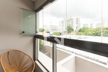 Studio para alugar com 20m², 1 quarto e sem vagaVaranda