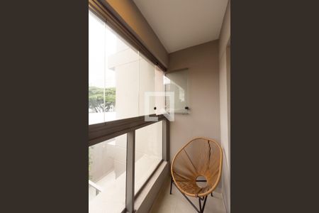 Studio para alugar com 20m², 1 quarto e sem vagaVaranda