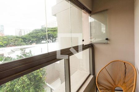 Studio para alugar com 20m², 1 quarto e sem vagaVaranda